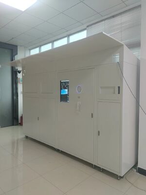AI powered Recycling machine for smart electric, mobile phone, laptop, battery in Resident Building