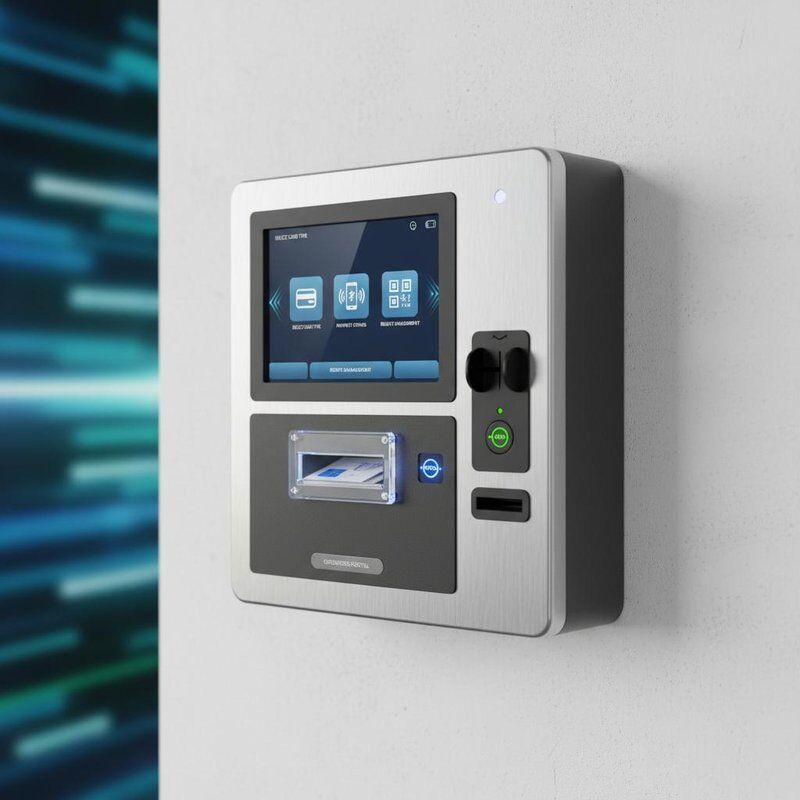 RFID Card Portable Vending Machine Supporting Multiple Payment Options and Remote Management Capabilities for Operations