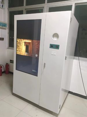 Kalite 50 inçlik dokunmatik ekran geri dönüşüm sıralama makineleri ezmek plastik şişeler düz metal kutular Fabrika