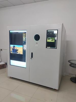 Kalite PET şişeleri / metal kutular için süpermarket otomatik ters geri dönüşüm makineleri Ödül kuponu / dijital para yatırma Fabrika